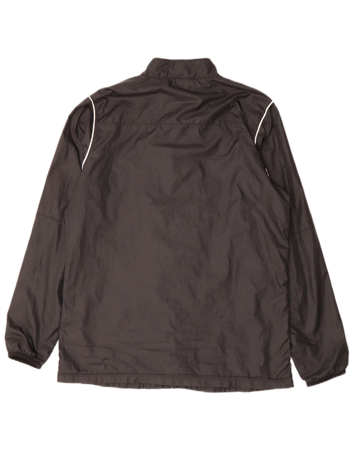 Jaqueta de chuva masculina NIKE UK 40 grande poliéster preto