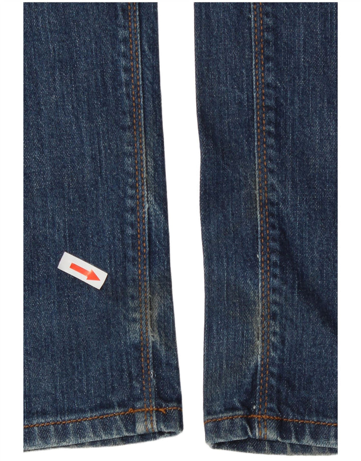 Diesel Feminino Nevy Slim Jeans W27 L32 Azul Algodão