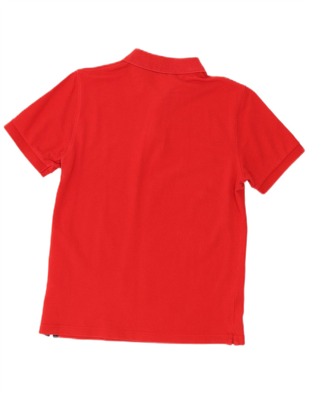 Camisa polo masculina Sun68 pequena de algodão vermelho