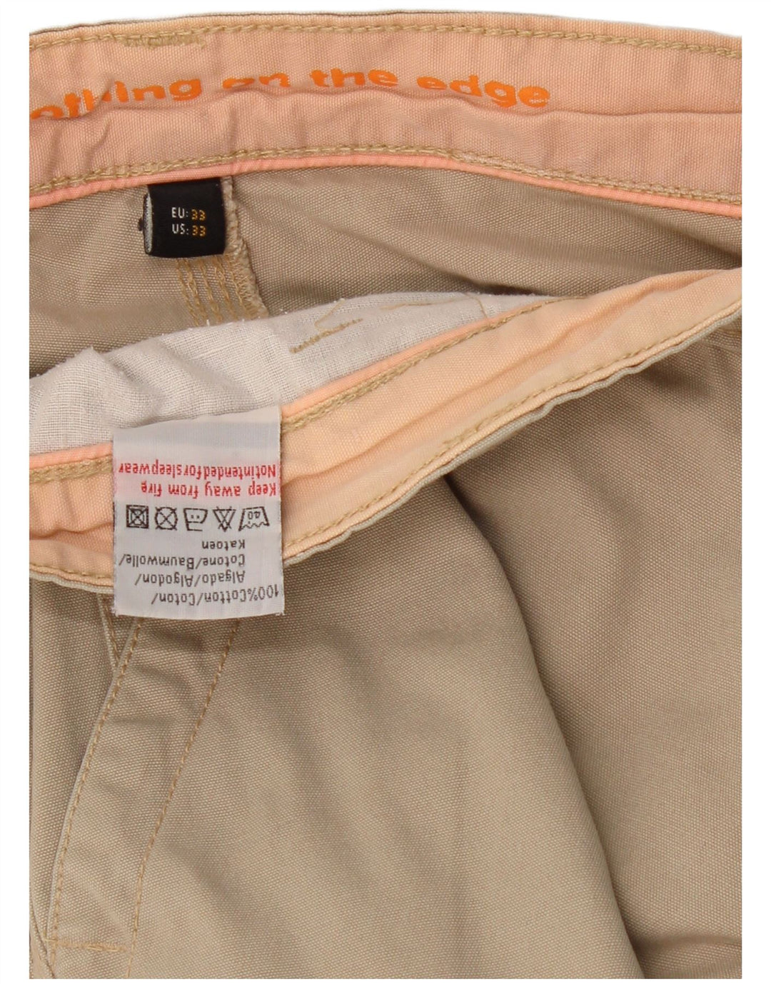 Shorts cargo masculino JEEP W33 algodão bege médio