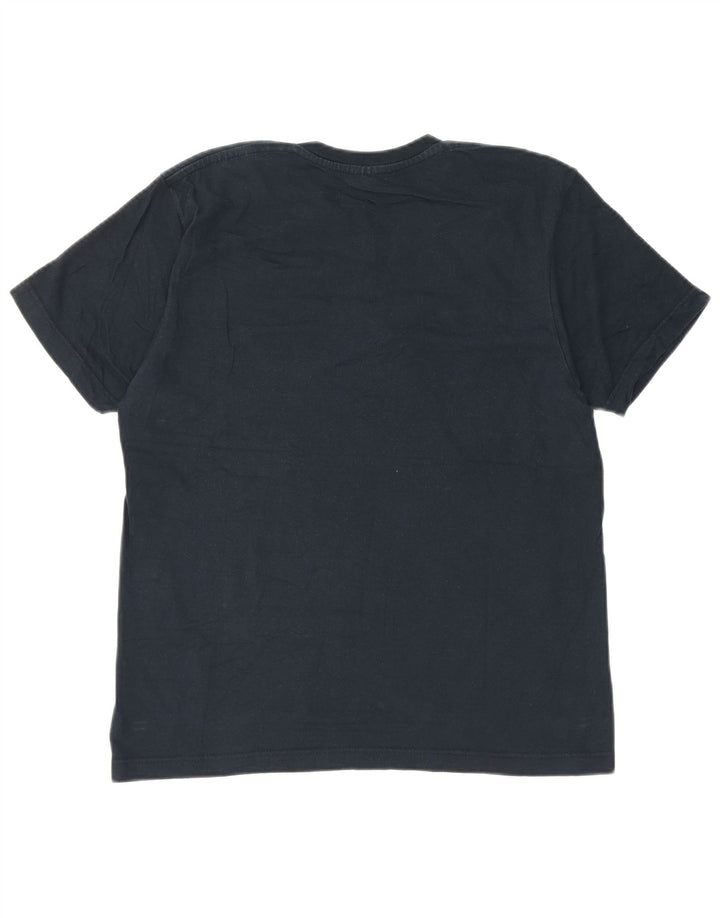 Camiseta masculina Champion pequena algodão azul marinho