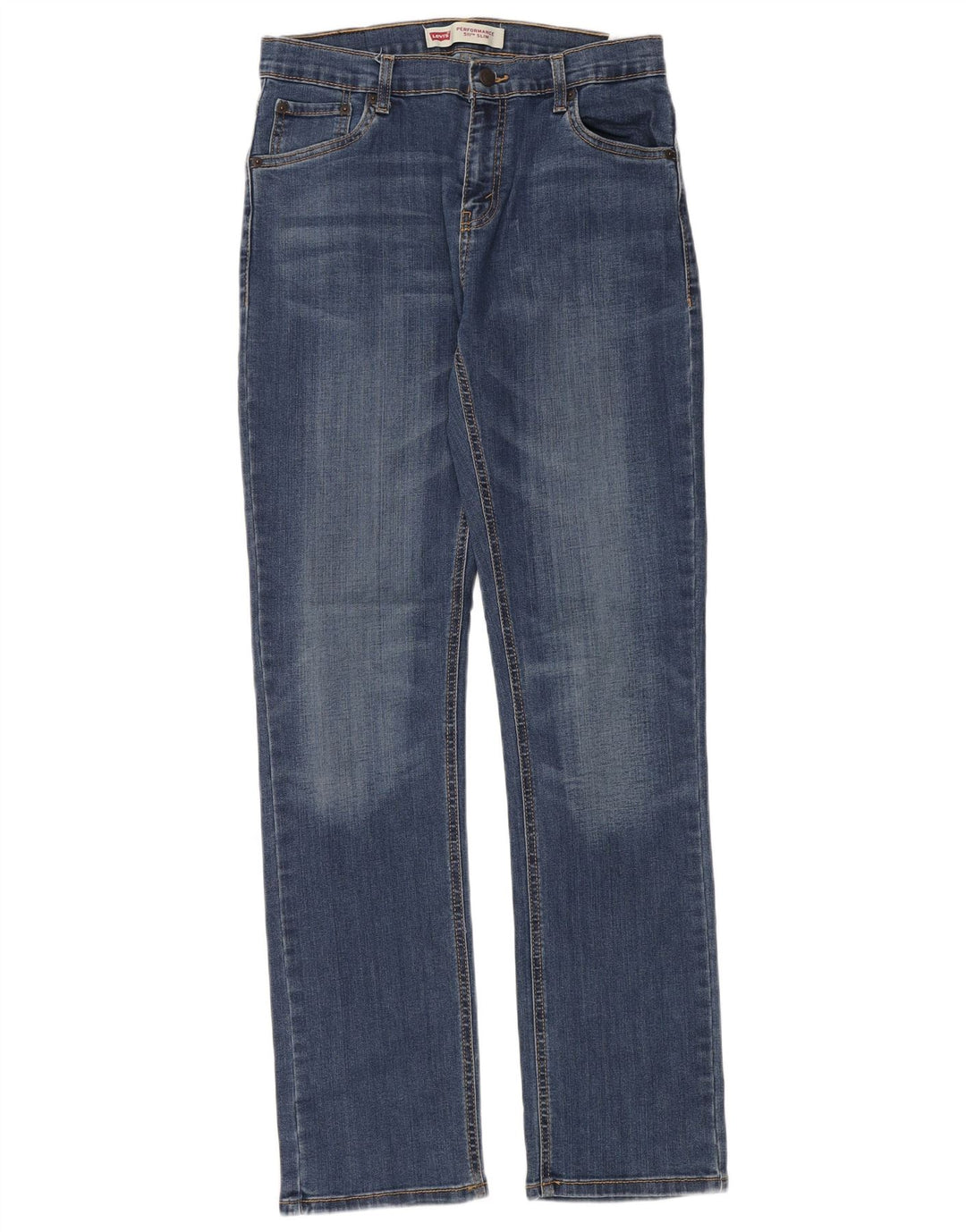 LEVI'S Boys 511 Slim Jeans 15-16 Anos W30 L32 Azul Algodão