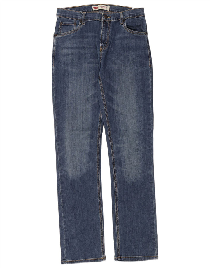 LEVI'S Boys 511 Slim Jeans 15-16 Anos W30 L32 Azul Algodão