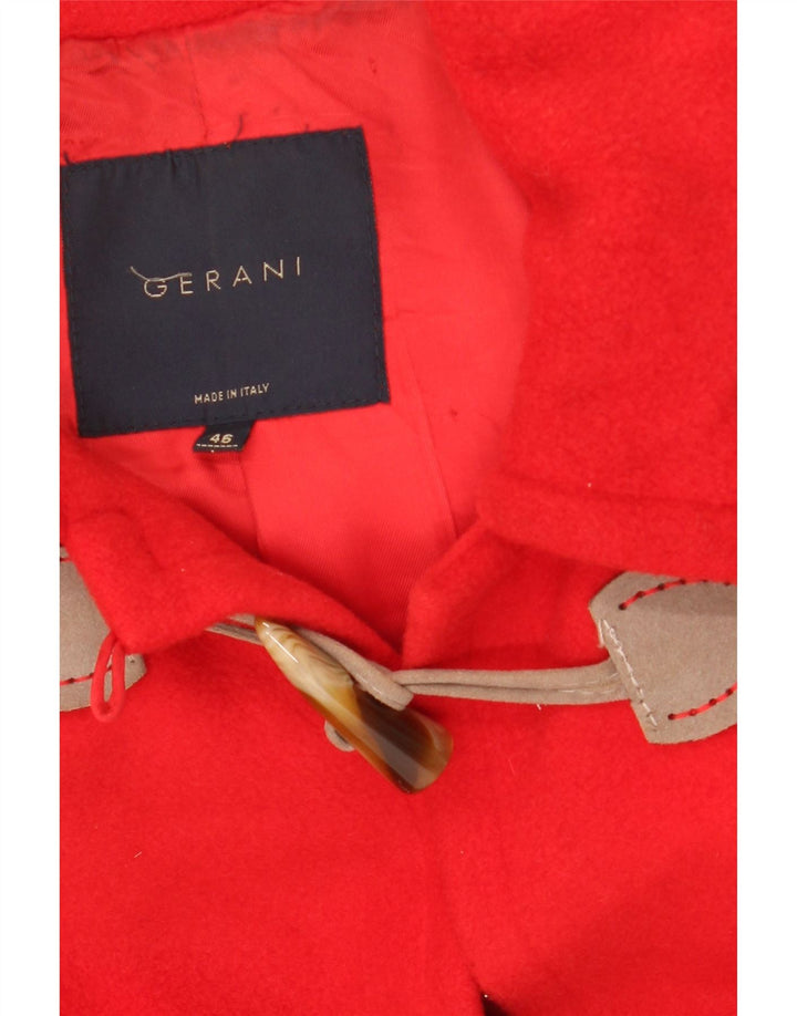 Casaco Duffle feminino grande com capuz GERANI IT 46 grande vermelho