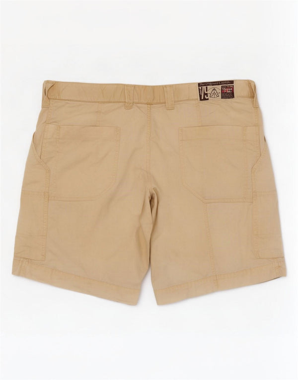 Shorts cargo feminino Think Pink IT 48 XL W36 bege