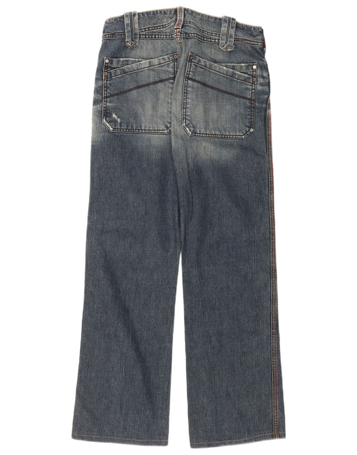 Jeans retos femininos Diesel W29 L28 algodão azul