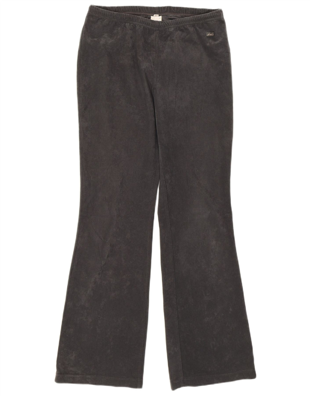 Calça de treino feminina ASICS Velour UK 14 cinza médio