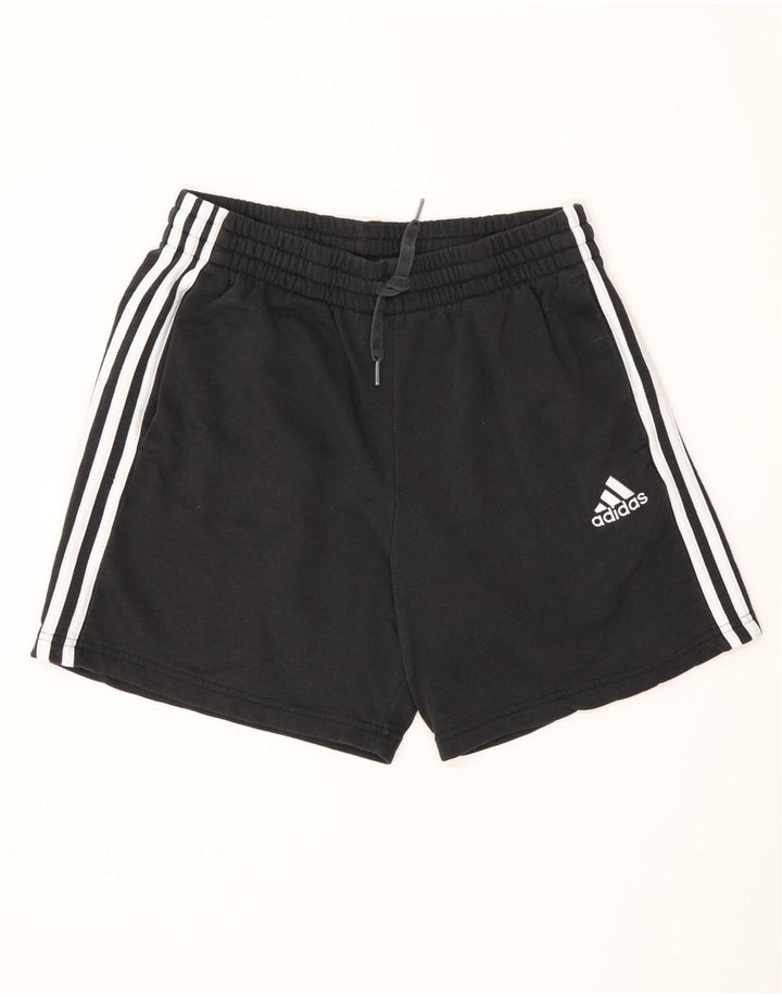 Adidas Mens Sport Shorts Médio Algodão Preto