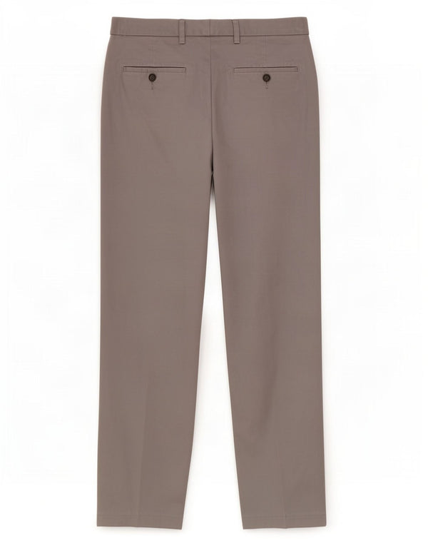 Marks & Spencer Mens Tailored Fit Suit Trousers W32 L29 Grey Cotton