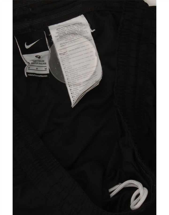Shorts esportivos masculinos Nike médio preto poliéster