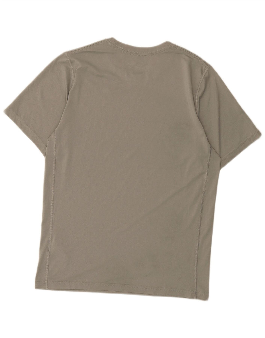 Camiseta Nike Masculina Dri Fit Top Pequena Cinza Poliéster