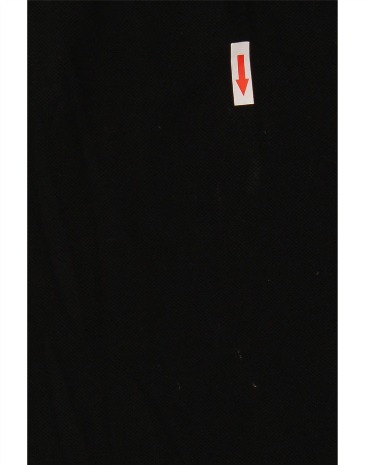 Camisa polo feminina sem mangas Lacoste tamanho 40 algodão preto médio