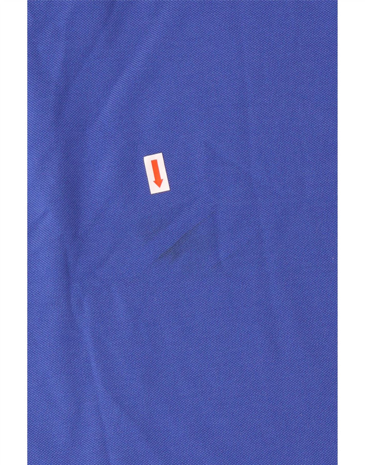 Camisa polo masculina de ajuste regular HUGO BOSS XL algodão azul