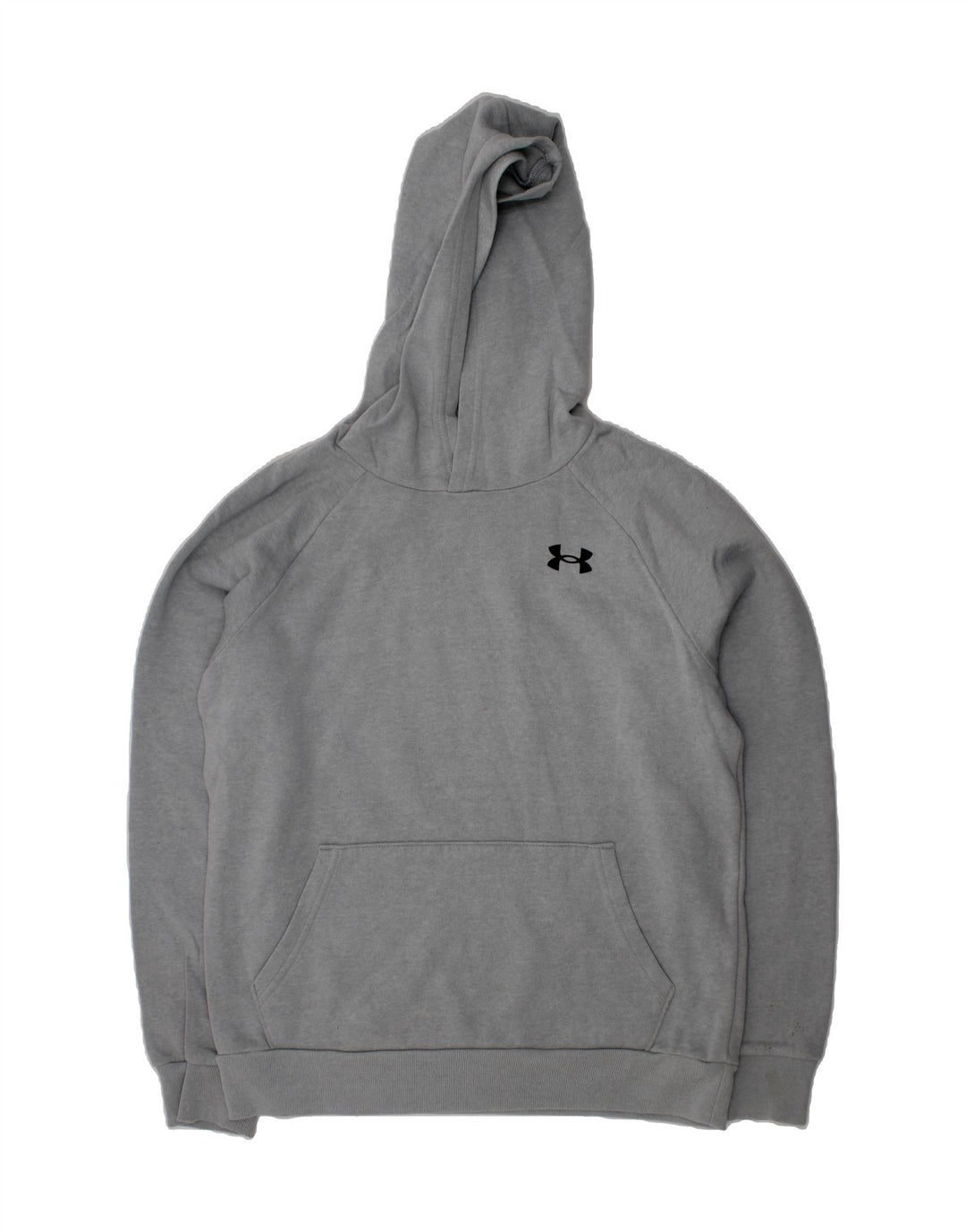 UNDER ARMOUR Boys Hoodie Jumper 12-13 Years Large  Grey Cotton Vintage Under Armour and Second-Hand Under Armour from Messina Hembry 