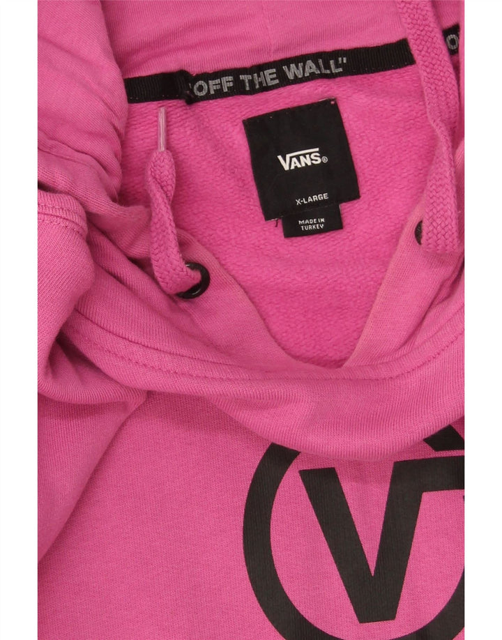 Vans Mens Graphic Hoodie Jumper XL Rosa
