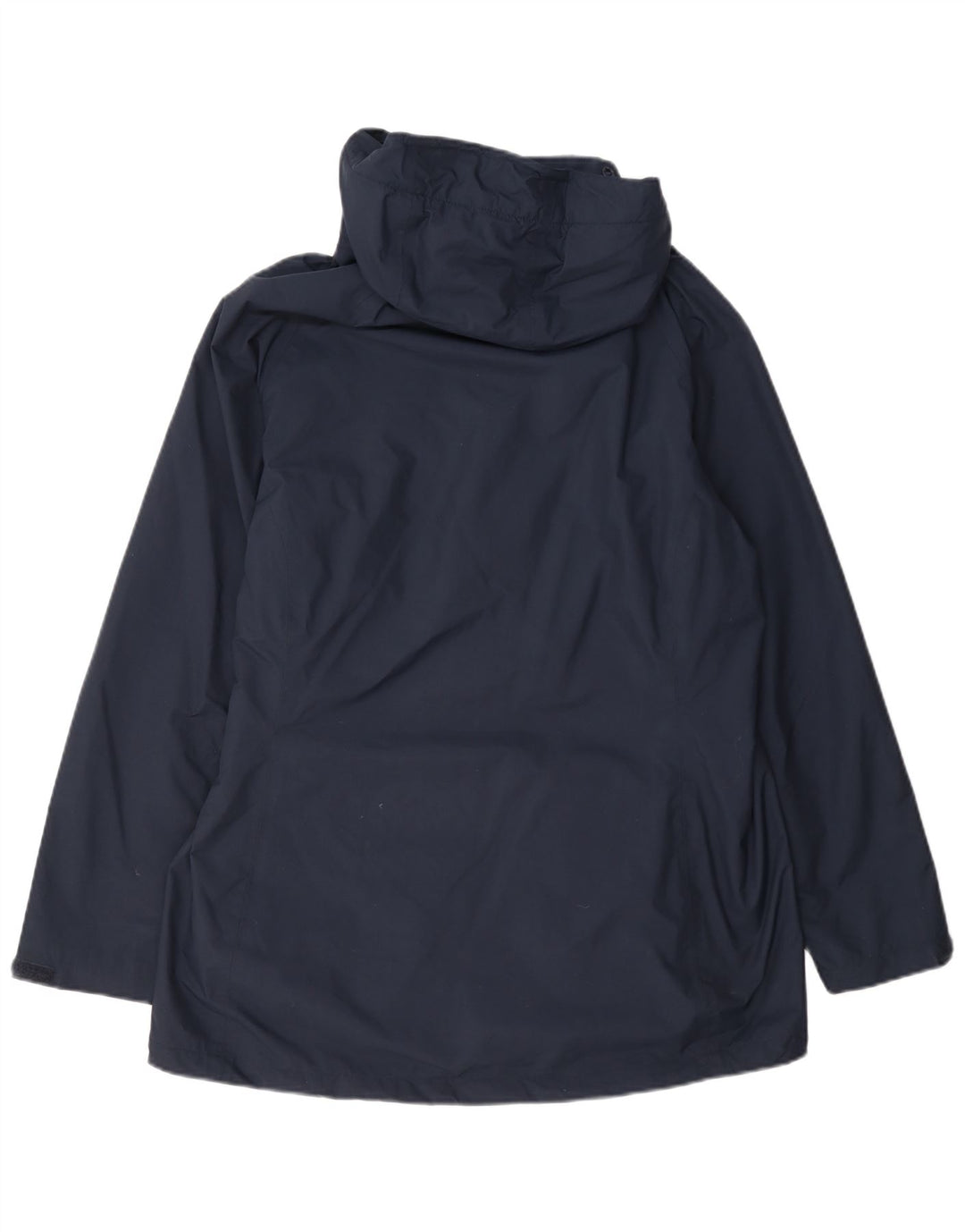 Jaqueta de chuva feminina com capuz Sprayway UK 16 grande poliamida azul marinho