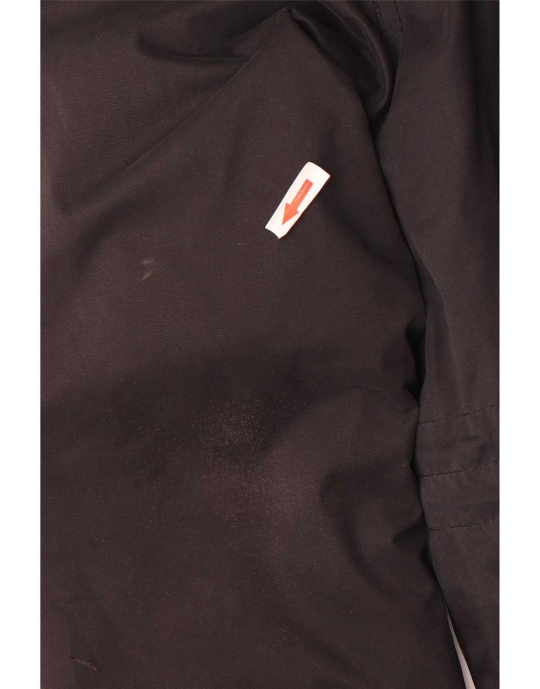 Jaqueta Parka com capuz feminina Superdry UK 14 grande poliéster preto