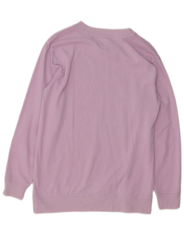 Jack Wills Womens Sweatshirt Jumper UK 8 Small Purple Cotton