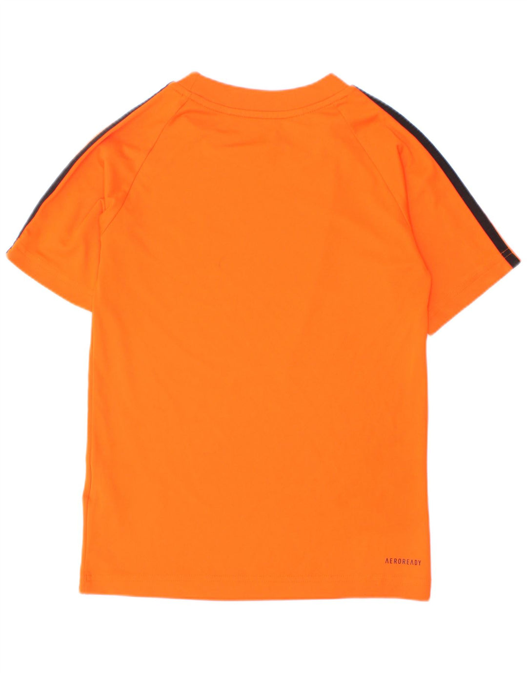 Camiseta Adidas Boys Aeroready Top 7-8 Anos Laranja Poliéster