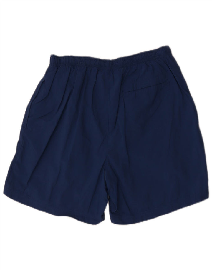 Shorts de natação Nike masculino gráfico médio azul colorblock poliéster