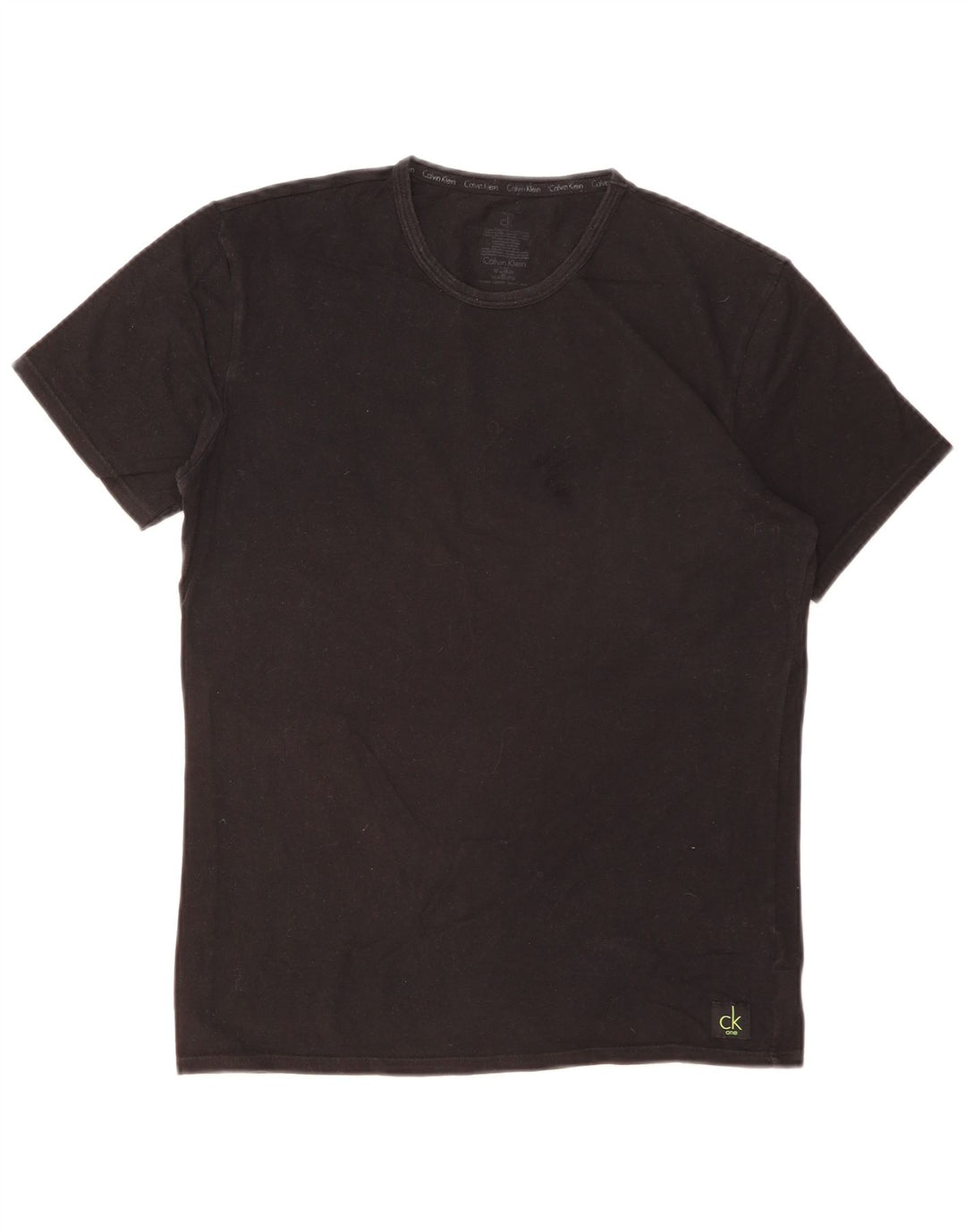 Camiseta masculina Calvin Klein preta média