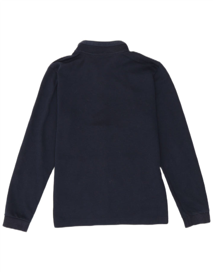 Jaqueta masculina Marks & Spencer Autograph Tracksuit pequena azul marinho