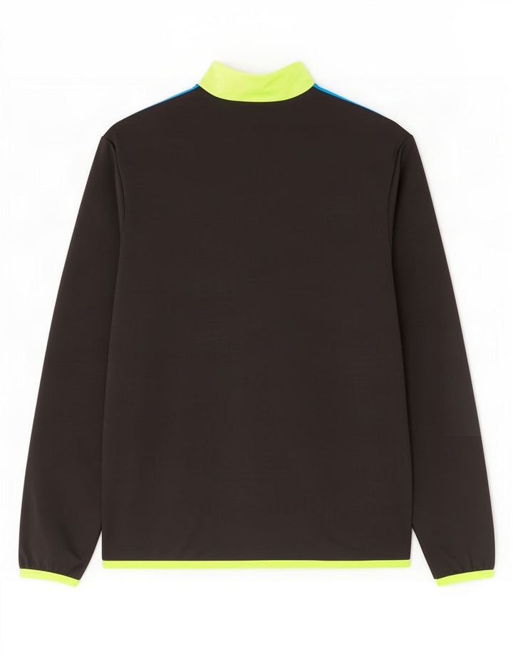 Jaqueta Puma Meninos Treino Top 15-16 Anos Preto Colorblock Poliéster