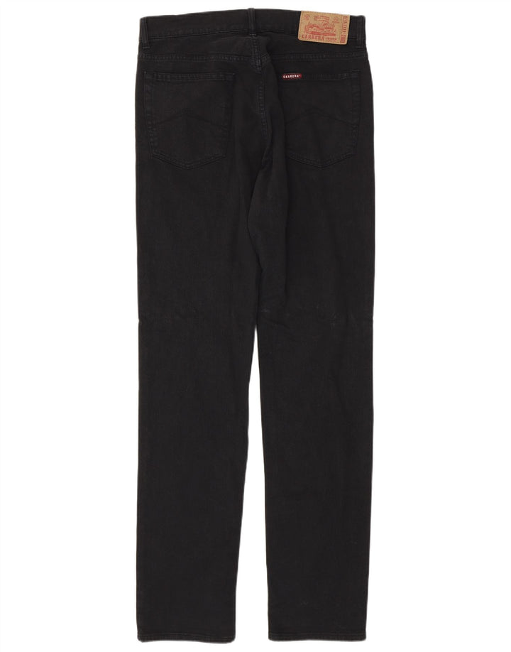 CARRERA Masculino 700 Regular Straight Jeans W32 L35 Algodão Preto