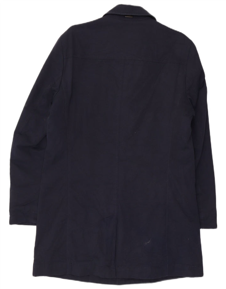 Sobretudo masculino Hugo Boss EU 46 pequeno azul marinho poliamida