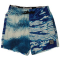 Shorts de natação masculino Puma médio azul tie-dye poliéster