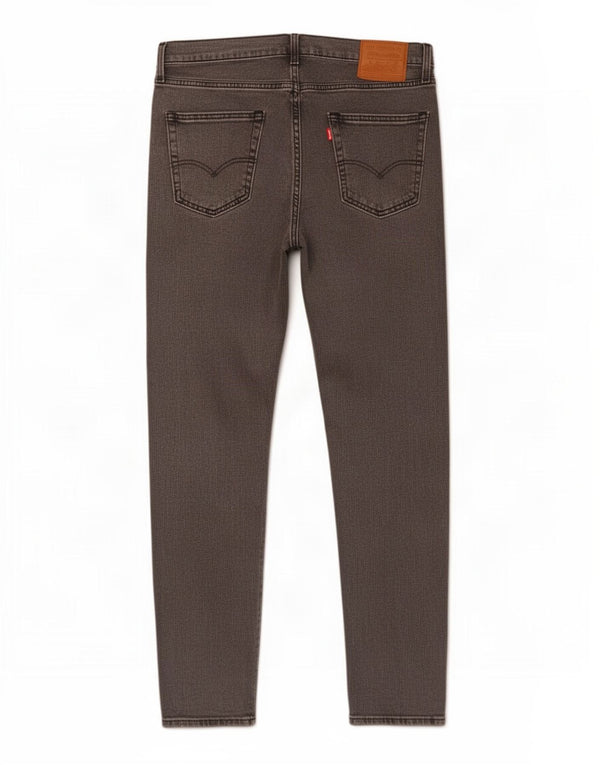 Calça jeans masculina Levi's 512 Slim Tapered W34 L32 cinza algodão