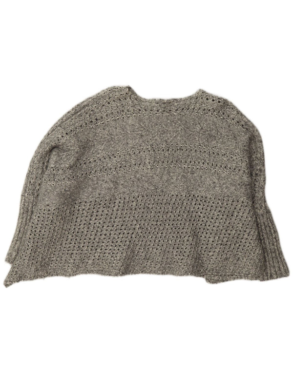 Polo Ralph Lauren Suéter feminino transparente com gola canoa Reino Unido 16 grande G