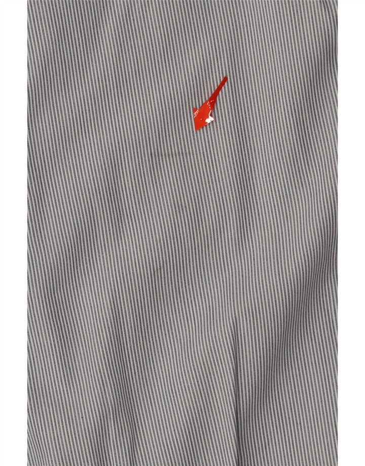 MASSIMO DUTTI Mens Shirt Medium Blue Pinstripe Cotton Vintage Massimo Dutti and Second-Hand Massimo Dutti from Messina Hembry 