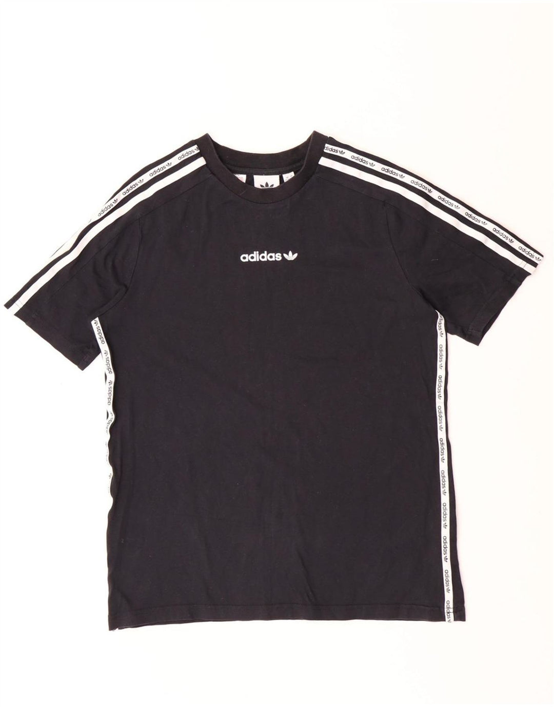 Camiseta Adidas Menino Graphic 13-14 Anos Algodão Preto