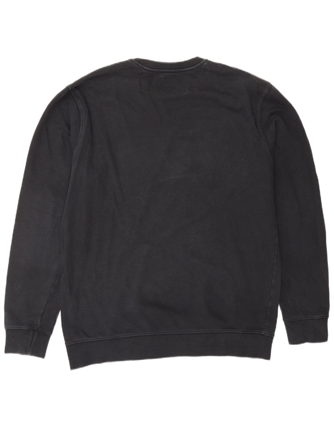 VANS Mens Graphic Moletom Jumper Grande Preto