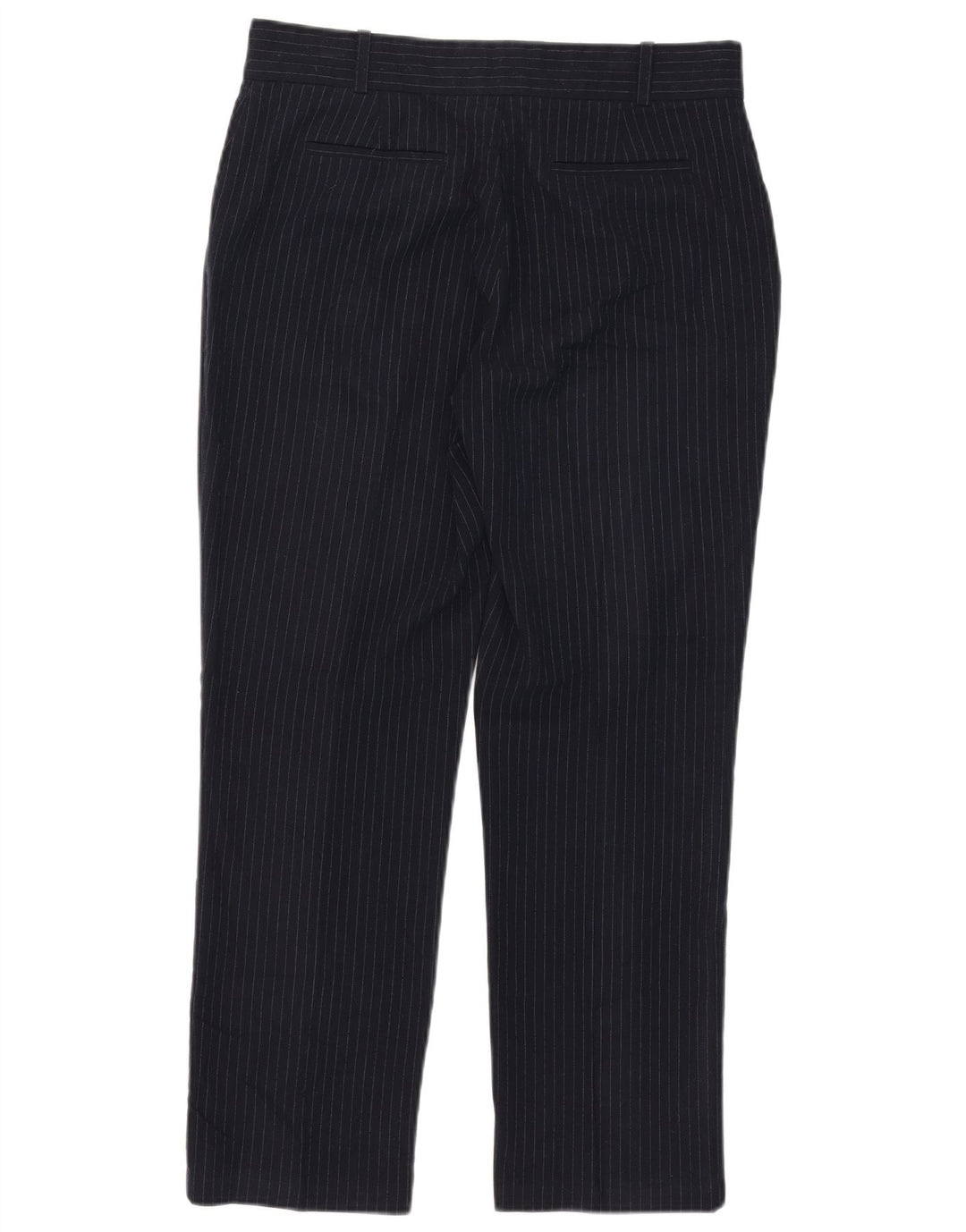 Calça feminina Marks & Spencer Reino Unido 12 médio W32 L27 azul marinho