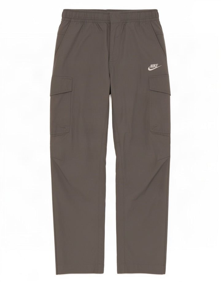 Calça cargo Nike masculina reta média W30 L27 algodão cinza