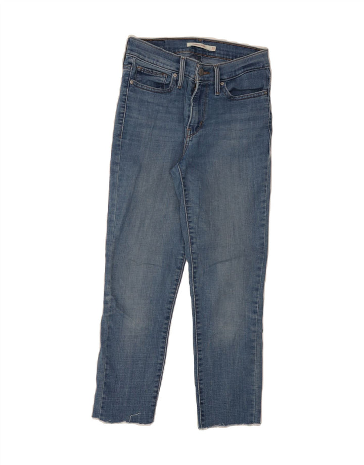 LEVI'S Womens Slimming Skinny Jeans W25 L23 Blue Cotton Vintage Levi's and Second-Hand Levi's from Messina Hembry 