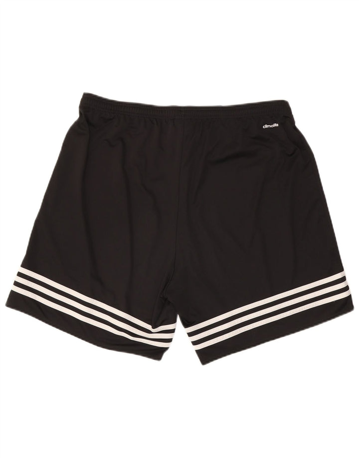 Adidas Mens Sport Shorts XL Preto Listrado Poliéster Esportes