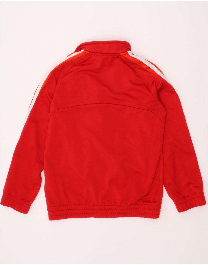 ADIDAS Casaco de treino para meninas 5-6 anos vermelho poliéster