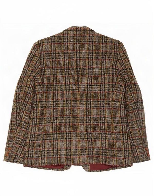 Jaqueta Blazer Masculina Al Duca D'Aosta com 2 Botões IT 54 2XL Xadrez Multicolorido