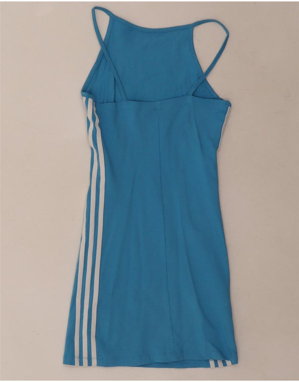 Vestido Tennis Feminino Adidas UK 6 XS Azul Algodão