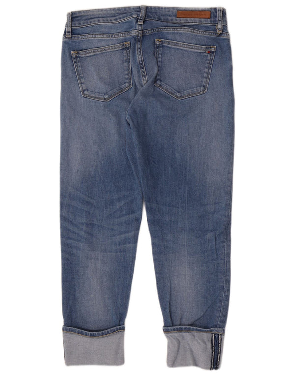 Tommy Hilfiger Feminino Venice Skinny Jeans W29 L23 Azul Algodão