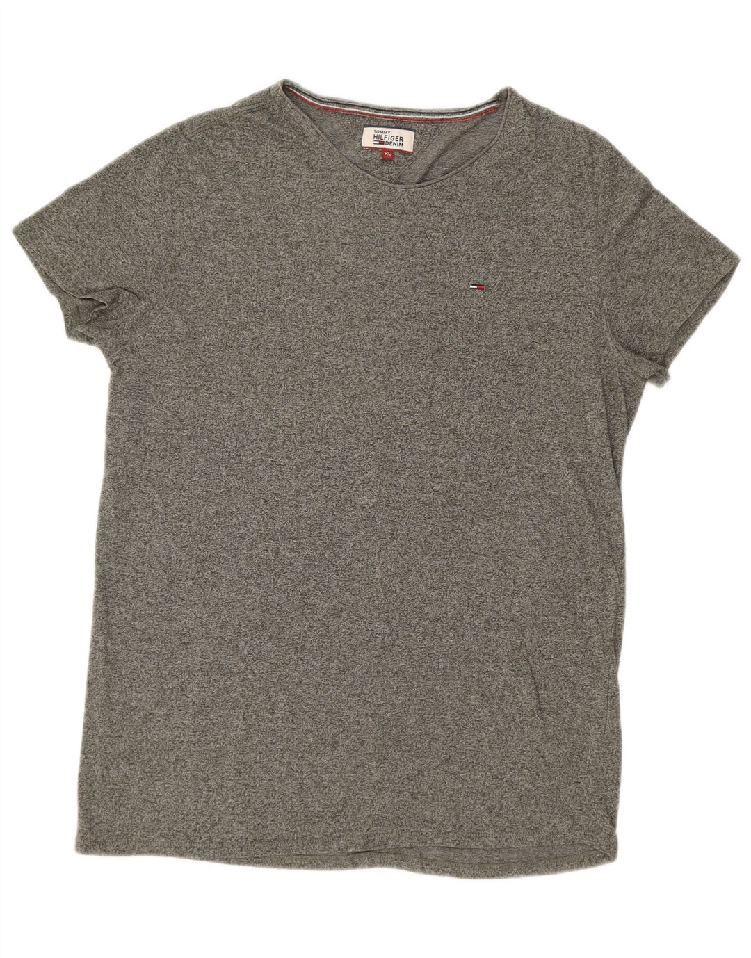 Camiseta masculina TOMMY HILFIGER XL cinza manchada