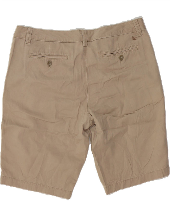 EDDIE BAUER Womens Chino Shorts US 12 Large W34  Beige Cotton Vintage Eddie Bauer and Second-Hand Eddie Bauer from Messina Hembry 