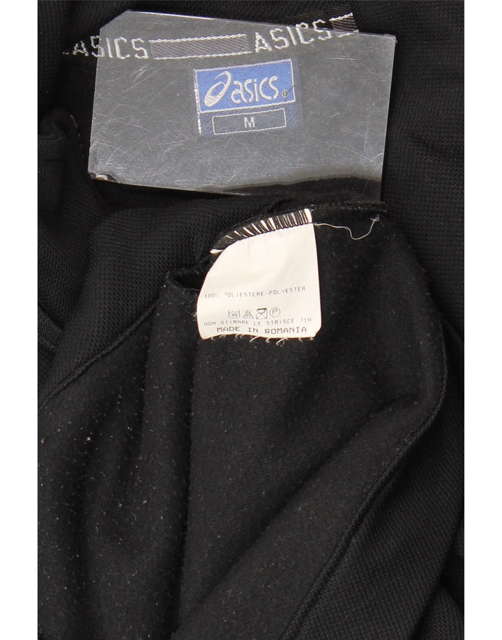 Jaqueta Asics Masculina Graphic Tracksuit Top Médio Preto Colourblock Poliéster