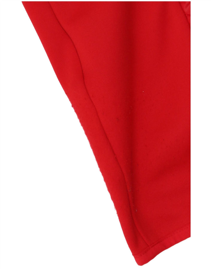 Jaqueta de treino feminina Jack Wolfskin Reino Unido 16 grande poliamida vermelha