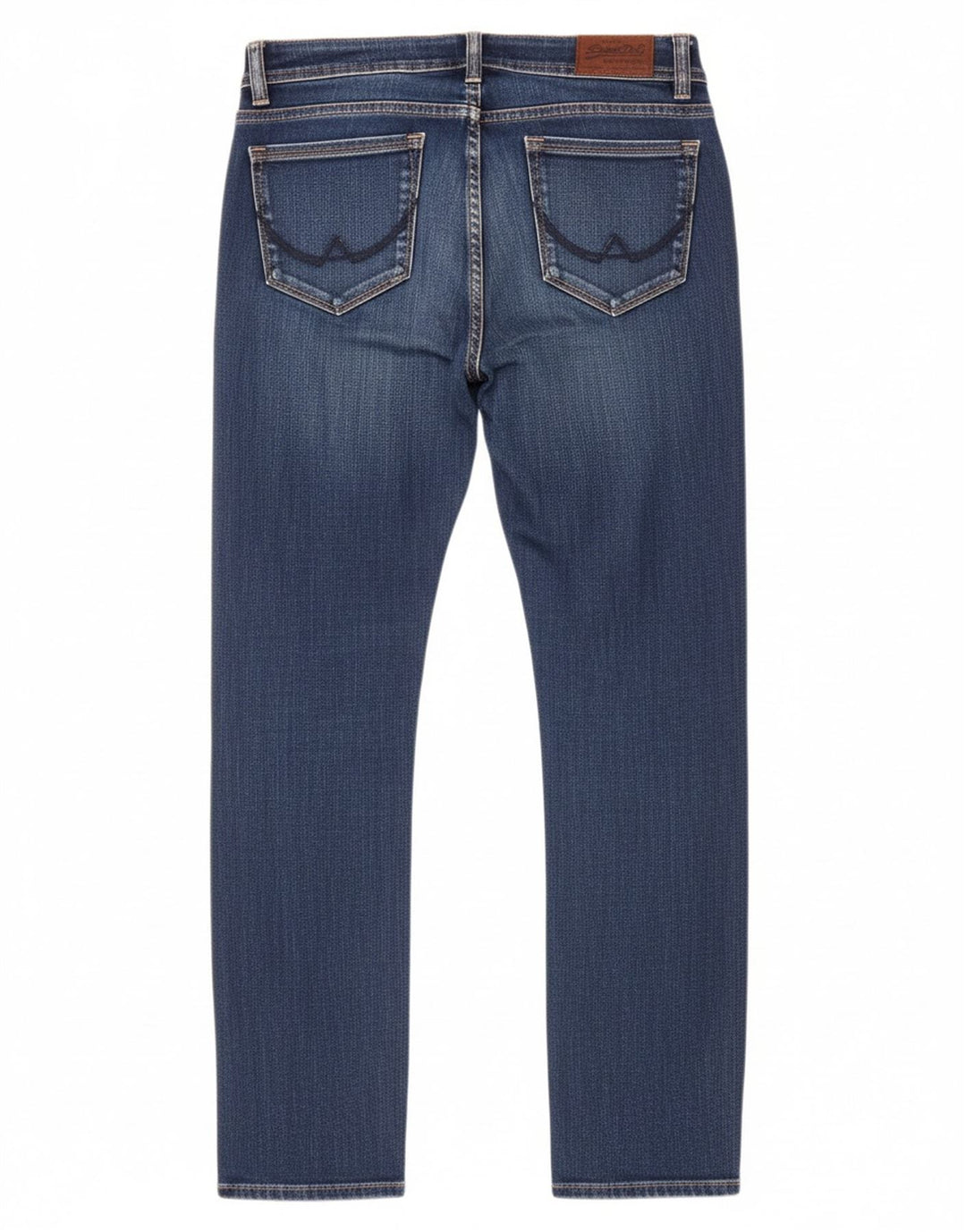 Jeans SUPERDRY feminino Imogen Slim W24 L28 azul viscose