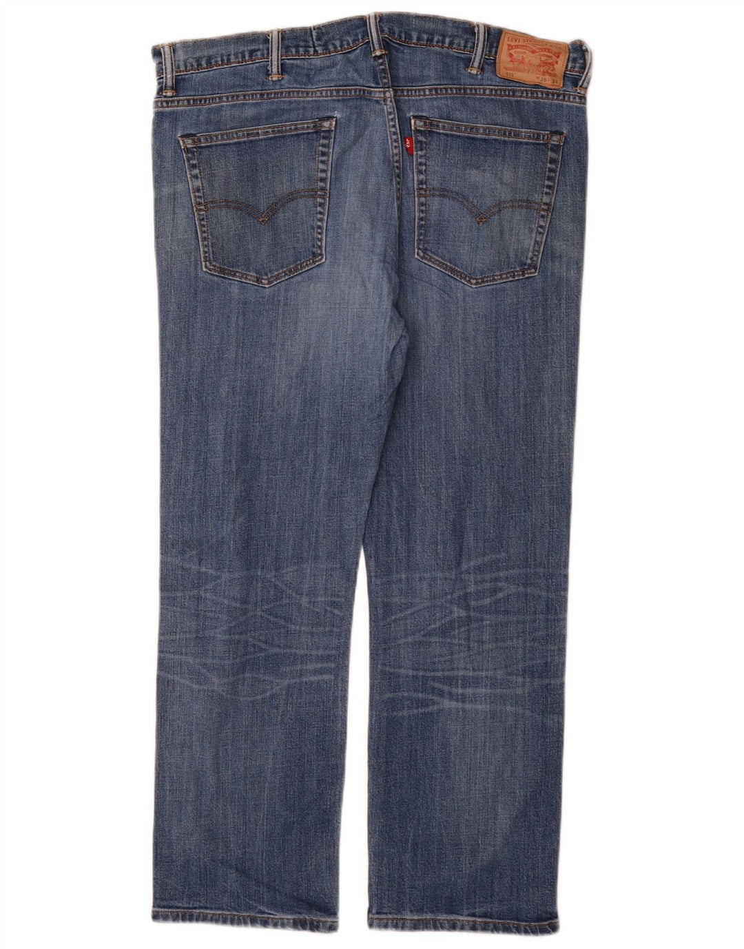 Calça Jeans Levis 513 Slim Straight Masculina W38 L28 Azul