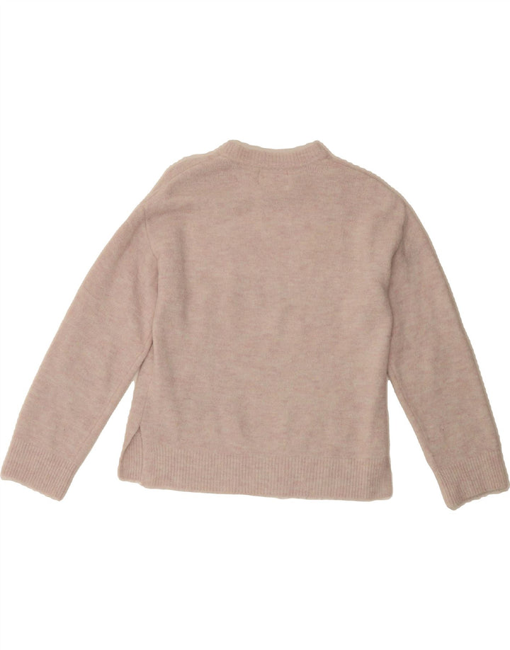 ZARA Girls Crew Neck Jumper Sweater 11-12 Years Pink Vintage Zara and Second-Hand Zara from Messina Hembry 